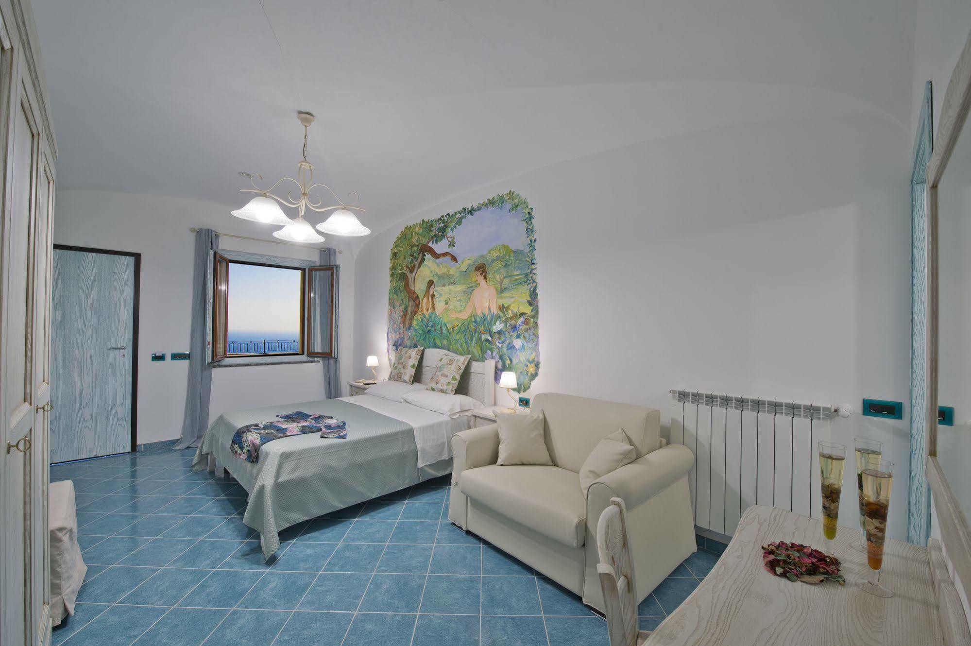 Bed and Breakfast La Mela Blu à Furore Extérieur photo